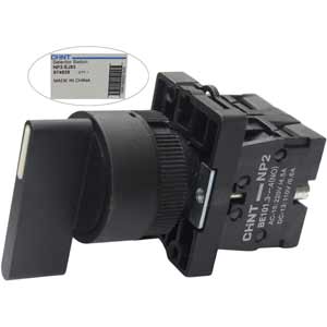 Chuyển mạch 3 vị trí tự hồi CHINT NP2-EJ53 D22 2NO