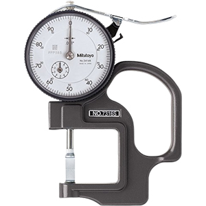 Đồng hồ đo độ dày vật liệu kiểu cơ MITUTOYO 7316S Khoảng đo: 0...0.5