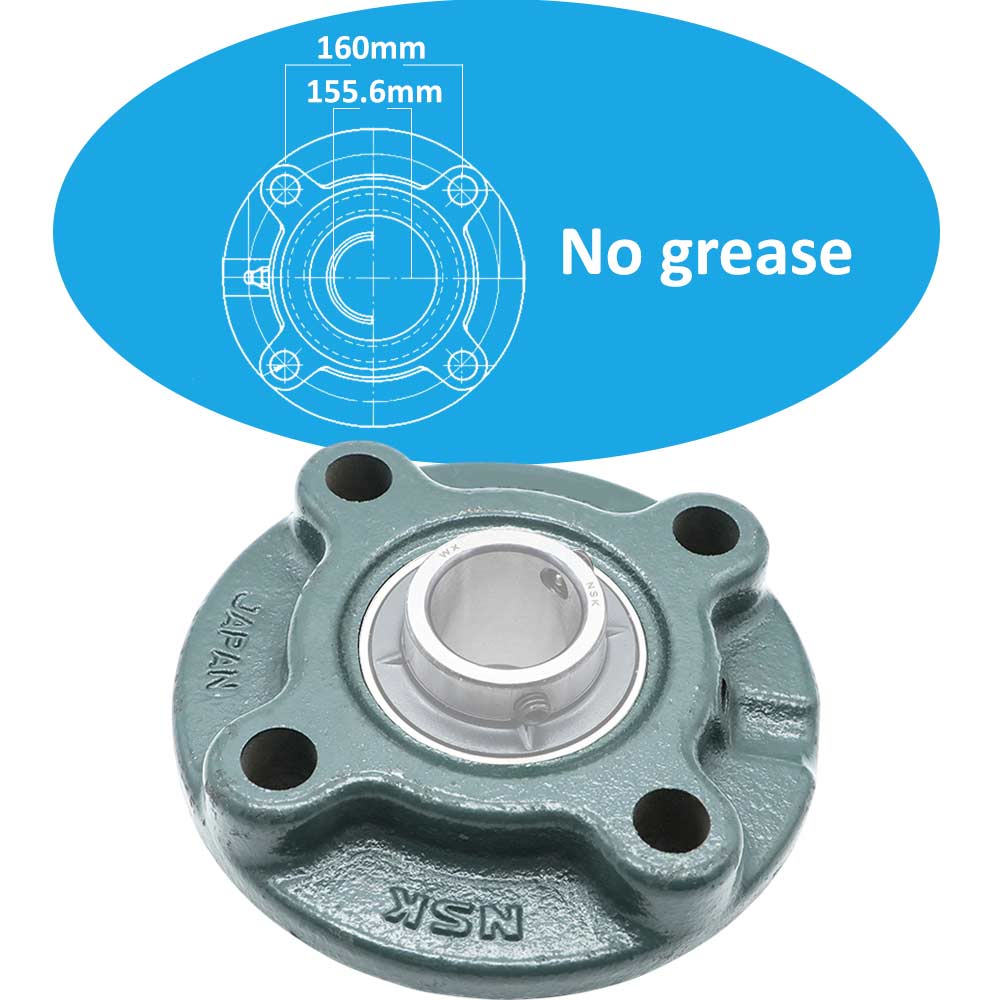 FC218 gối đỡ kiểu mặt bích (không kèm vòng bi) NSK