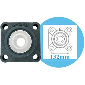 F310 gối đỡ kiểu mặt bích (không kèm vòng bi) ASAHI