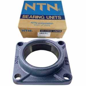 Gối đỡ vòng bi kiểu mặt bích hình vuông (dạng bắt vít) NTN F211