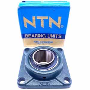 Gối đỡ vòng bi kiểu mặt bích hình vuông (dạng bắt vít) NTN UCF211