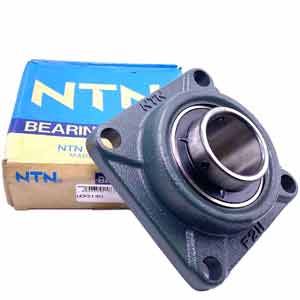 Gối đỡ vòng bi kiểu mặt bích hình vuông (dạng bắt vít) NTN UCF211D1