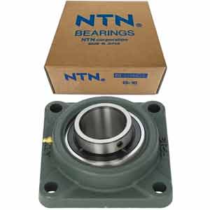 Gối đỡ vòng bi kiểu mặt bích hình vuông (dạng bắt vít) NTN UCF213D1