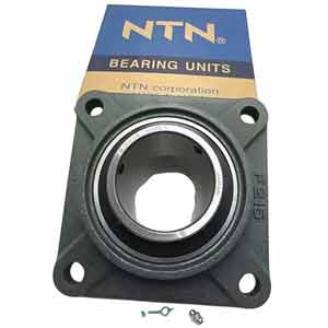 Gối đỡ vòng bi kiểu mặt bích hình vuông (dạng bắt vít) NTN UCF215D1