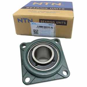 Gối đỡ vòng bi kiểu mặt bích hình vuông (dạng bắt vít) NTN UCF216