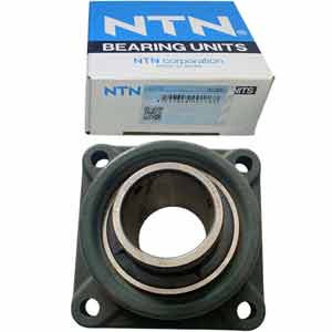 Gối đỡ vòng bi kiểu mặt bích hình vuông (dạng bắt vít) NTN UCF218