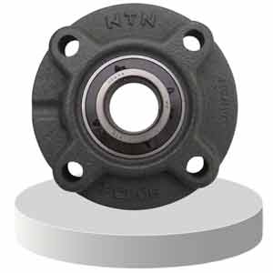 Gối đỡ vòng bi kiểu mặt bích hình tròn đồng trục (dạng bắt vít) NTN UCFC206