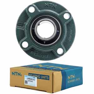 Gối đỡ vòng bi kiểu mặt bích hình tròn đồng trục (dạng bắt vít) NTN UCFC209