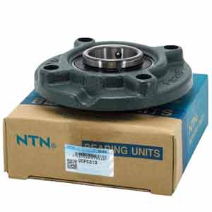 Gối đỡ vòng bi kiểu mặt bích hình tròn đồng trục (dạng bắt vít) NTN UCFC210