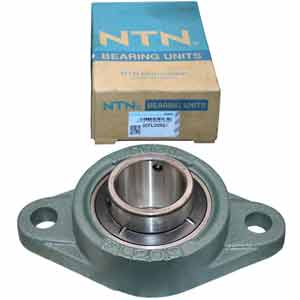 Gối đỡ vòng bi kiểu mặt bích hình thoi (dạng bắt vít) NTN UCFL209D1