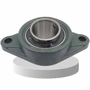 Gối đỡ vòng bi kiểu mặt bích hình thoi (dạng bắt vít) NTN UCFL211