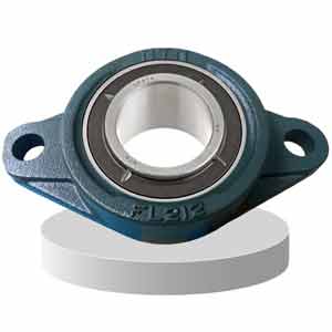 Gối đỡ vòng bi kiểu mặt bích hình thoi (dạng bắt vít) NTN UCFL212