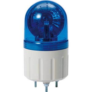 Đèn xoay cảnh báo QLIGHT S60LR-220-B 220VAC D60 màu xanh