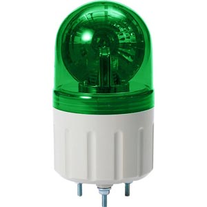 Đèn xoay cảnh báo QLIGHT S60LR-12-G 12VDC D60 màu xanh lá