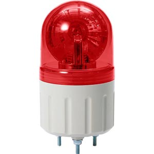 Đèn xoay cảnh báo QLIGHT S60LR-12-R 12VDC D60 màu đỏ