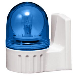 Đèn xoay cảnh báo QLIGHT S80AR-110-B 110VAC D80 màu xanh
