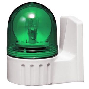 Đèn xoay cảnh báo QLIGHT S80AR-110-G 110VAC D80 màu xanh lá