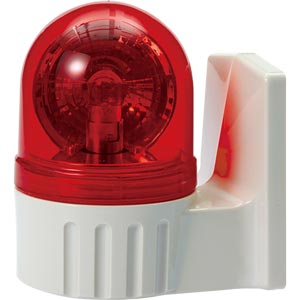 Đèn xoay cảnh báo QLIGHT S80AR-BZ-110-R 110VAC D80 có còi màu đỏ