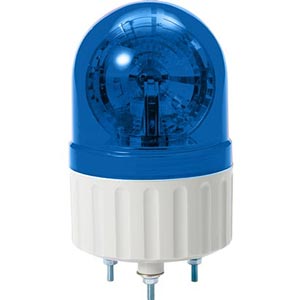 Đèn xoay cảnh báo QLIGHT S80DR-12-B 12VDC D80 màu xanh
