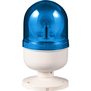 Đèn xoay cảnh báo QLIGHT S80DRK-110-B 110VAC D80 màu xanh