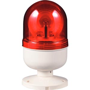 Đèn xoay cảnh báo QLIGHT S80DRK-220-R 220VAC D80 màu đỏ