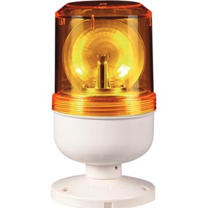 Đèn xoay cảnh báo QLIGHT S80LRK-24-A 24VDC D80 màu hổ phách