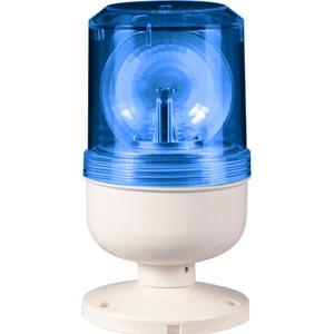 Đèn xoay cảnh báo QLIGHT S80LRK-110-B 110VAC D80 màu xanh