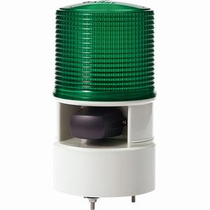 Đèn tín hiệu/cảnh báo kết hợp còi điện QLIGHT S125DS-WV-220-R 220VAC; Màu đỏ; Đèn kết hợp còi báo; Cỡ Lens: D115mm; Sáng nhấp nháy, cường độ sáng cao