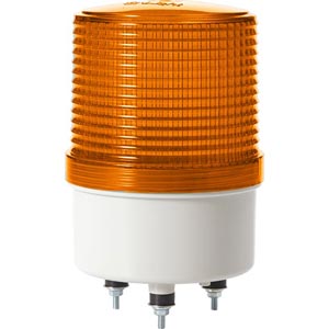 Đèn cảnh báo S100L-BZ-24-A Qlight màu hổ phách, 24VDC, có còi