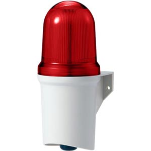 Đèn còi lắp tường, bóng LED sáng tĩnh/chớp nháy QLIGHT QAD80BZ-12-R