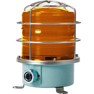 Đèn cảnh báo cho công nghiệp nặng/tàu thủy QLIGHT SH2LP-110-A 110VAC D150 màu hổ phách