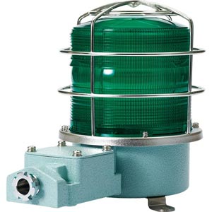 Đèn cảnh báo cho công nghiệp nặng/tàu thủy QLIGHT SH2TLP-110-G 110VAC D150 màu xanh lá