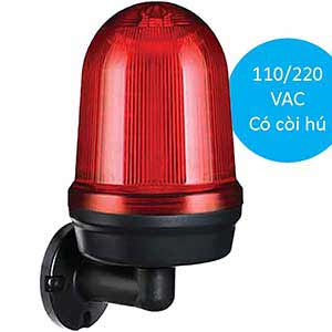 Đèn cảnh báo có còi 220v Q80LW-BZ-110/220-R Qlight