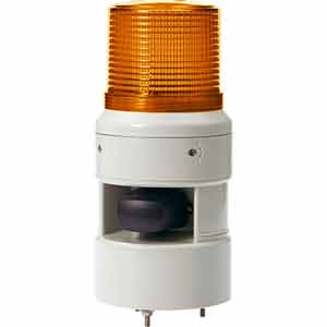 Đèn còi cảnh báo gương xoay QLIGHT STND100L-12/24-A 12...24VDC; Màu hổ phách; Đèn kết hợp còi báo; Cỡ Lens: D100mm; Sáng liên tục, Sáng nhấp nháy