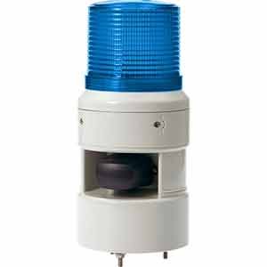 Đèn xoay cảnh báo QLIGHT STND100LR-110/220-B 110-220VAC D100 còi đa âm màu xanh