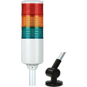 Đèn tháp QLIGHT ST80EL-3-24-RAG-QL24 3 tầng 24VDC D80