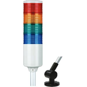 Đèn tháp QLIGHT ST80EL-4-110-RAGB-QL24 4 tầng 110VAC D80