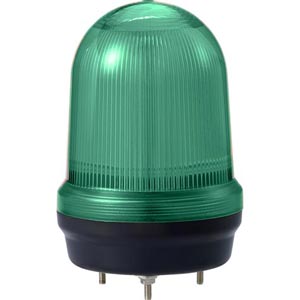 Đèn cảnh báo QLIGHT Q100L-12/24-G 12-24VDC D100 màu xanh lá