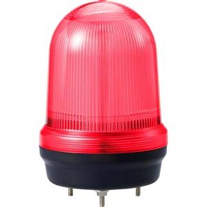 Đèn tín hiệu bóng LED D100mm QLIGHT Q100L-BZ-110/220-R