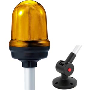 Đèn tín hiệu bóng LED D100mm QLIGHT Q100LP-BZ-12/24-A-QLA24