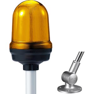 Đèn tín hiệu bóng LED D100mm QLIGHT Q100LP-BZ-110/220-A-SL24