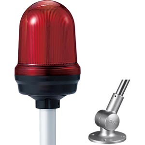 Đèn tín hiệu bóng LED D100mm QLIGHT Q100LP-BZ-110/220-R-SL24 100...220VAC; Màu đỏ; Đèn kết hợp còi báo; Cỡ Lens: D100mm; Sáng liên tục, Sáng nhấp nháy
