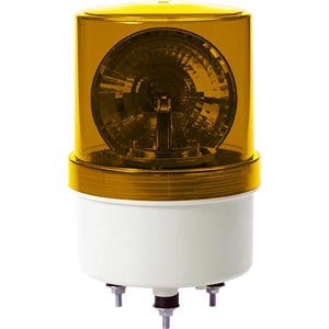 Đèn xoay cảnh báo QLIGHT S100LR-12-A 12VDC D100 màu hổ phách