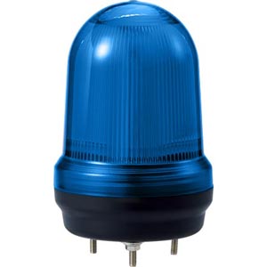 Đèn xoay cảnh báo QLIGHT MFL100-12/24-B 12-24VDC D100 màu xanh