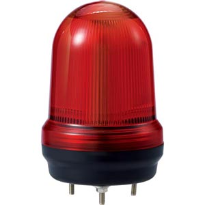 Đèn xoay cảnh báo QLIGHT MFL100-12/24-R 12-24VDC D100 màu đỏ