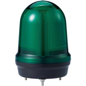Đèn xoay cảnh báo QLIGHT MFL100-BZ-110/220-G 110-220VAC D100 có còi màu xanh lá