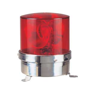 Đèn xoay cảnh báo QLIGHT S180R-FT-110-R 110VAC D180 màu đỏ