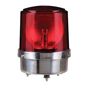 Đèn xoay cảnh báo QLIGHT S180R-220-R 220VAC D180 màu đỏ
