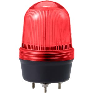 Đèn cảnh báo QLIGHT Q60L-BZ-12/24-R 12-24VDC D60 có còi màu đỏ
